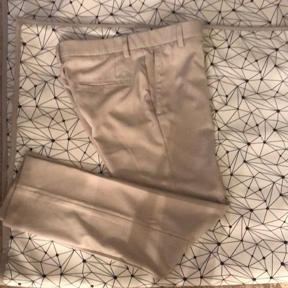 Haggar beige dress pants